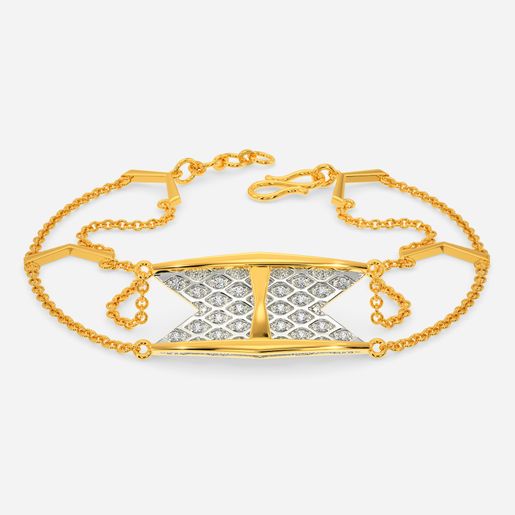 Knitly Attached Diamond Bracelets