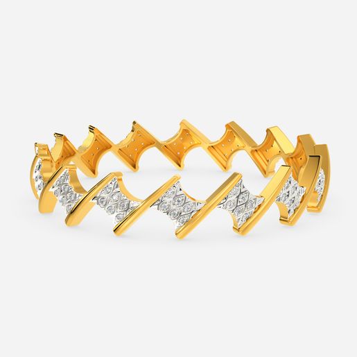 Twined Knits Diamond Bangles