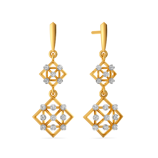 Art of Subtle Glamour Diamond Earrings