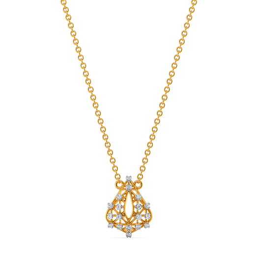 Quiet kind of statement Diamond Necklaces
