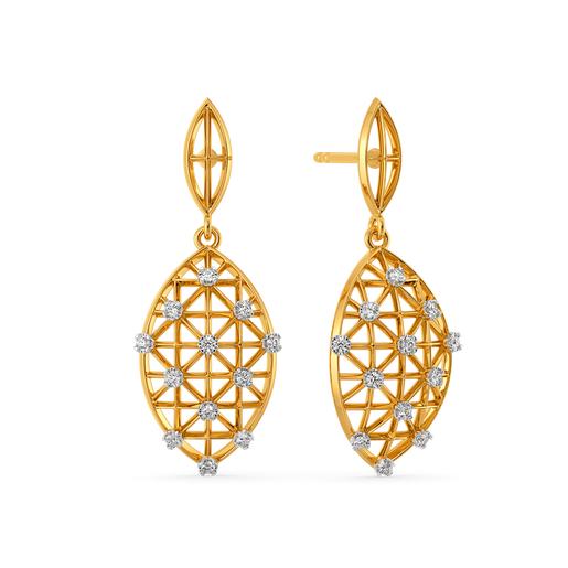 In a Sheer World Diamond Earrings