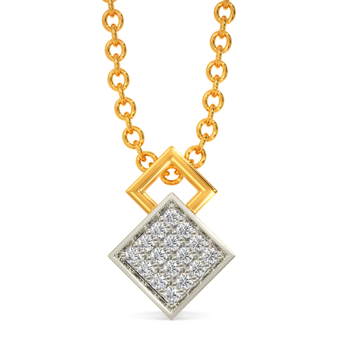 Tweed Love Diamond Pendants