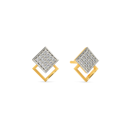 Tweed Love Diamond Earrings