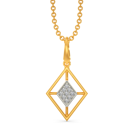 In A Tweed Mood Diamond Pendants