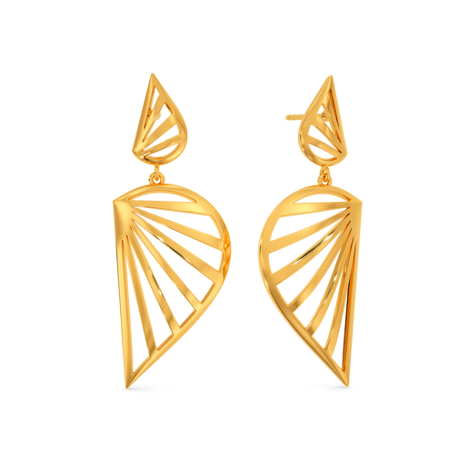 90s' Dream Gold Earrings