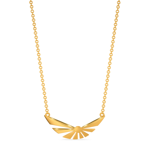 Lets Roll Gold Necklaces