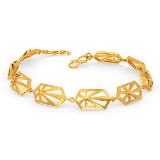 Burst of Nostalgia Gold Bracelets