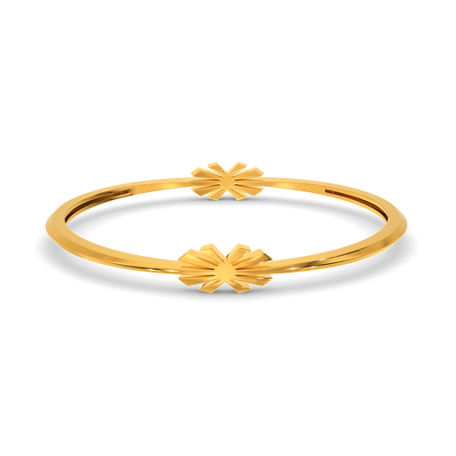 Artistic Retro Gold Bangles
