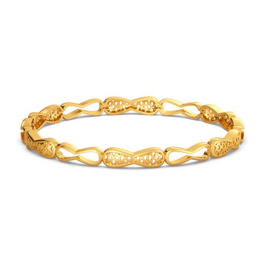 Bubble Up Gold Bangles