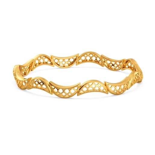 Breezy Blows Gold Bangles