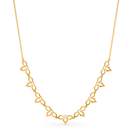 High On Tropics Gold Necklaces