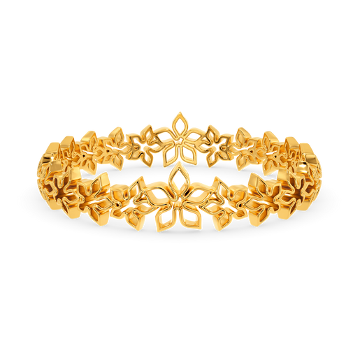 High On Tropics Gold Bangles