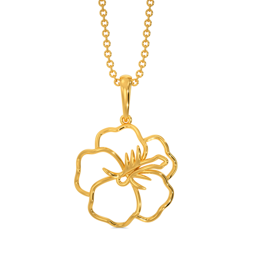 True Bloom Gold Pendants