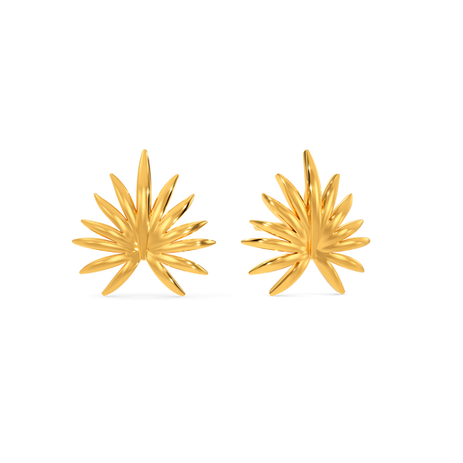 Your Tropical Escape Gold Earrings