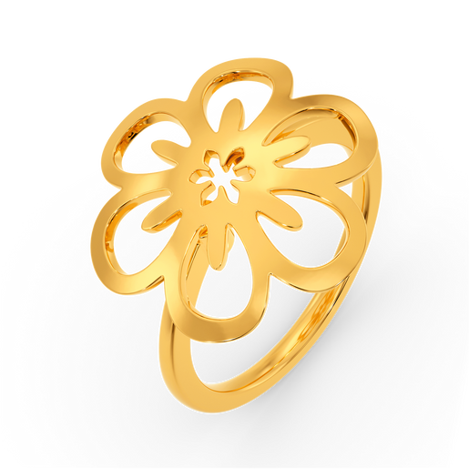 Tropical Carnival Gold Rings