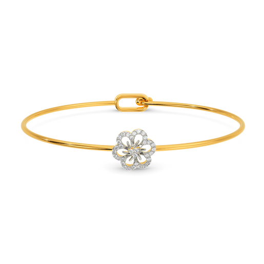 Magic Of Magnolia Diamond Bangles