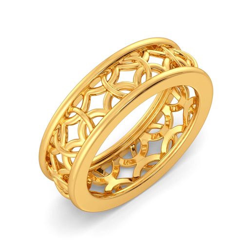 The Bullion Knot Gold Rings
