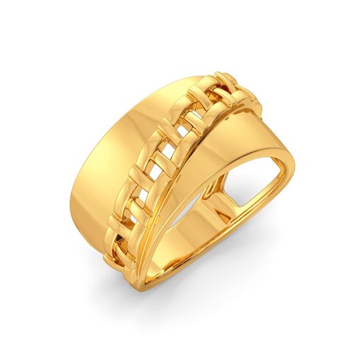 The Plaid Play Gold Rings