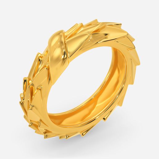 Serpent's Arrow Gold Rings