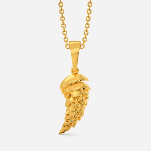 Mystical Dragon Gold Pendants