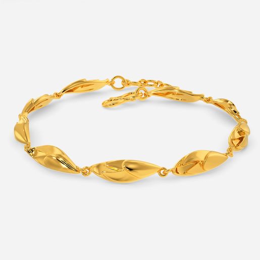 Bristly Dragon Gold Bracelets