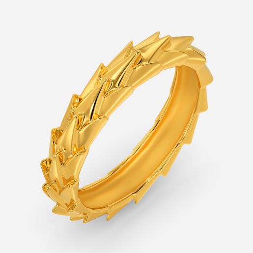 Fishy Girdles Gold Rings