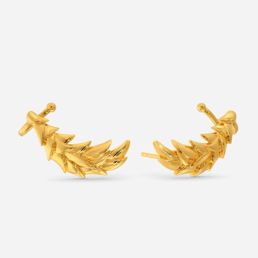 Fishy Girdles Gold Earrings