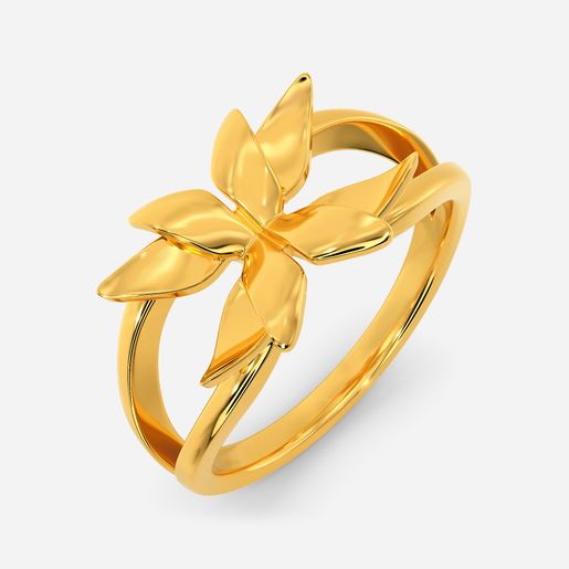 Dragon Blaze Gold Rings