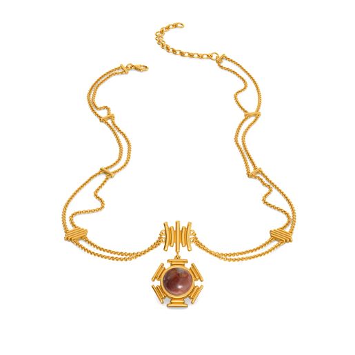 Hippie Dye Gemstone Necklaces