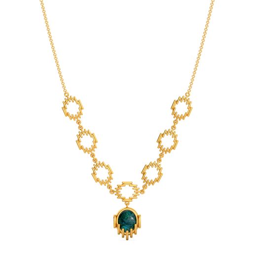 Tritik Taste Gemstone Necklaces