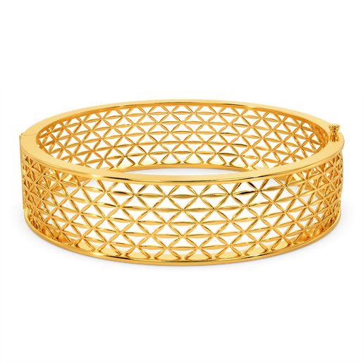So Very Lacey Gold Bangles