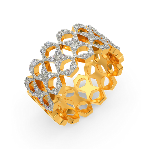Ultimate Lacework Diamond Rings