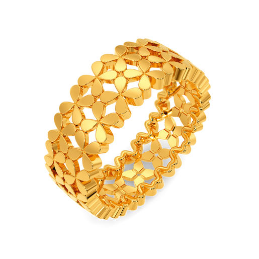 Wrap in Lace Gold Rings