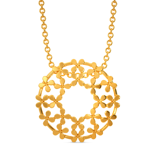 Wrap in Lace Gold Pendants