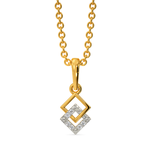 Belted Gleam Diamond Pendants