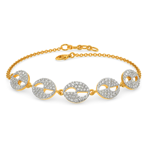Grey Symphony Diamond Bracelets
