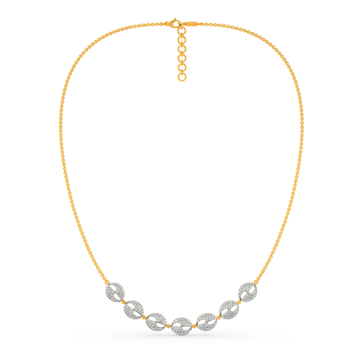 Grey Symphony Diamond Necklaces