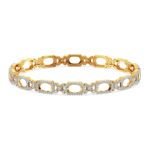 Signature Buckle Diamond Bangles