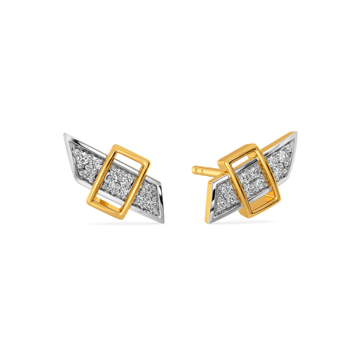 Layered Clusters Diamond Earrings