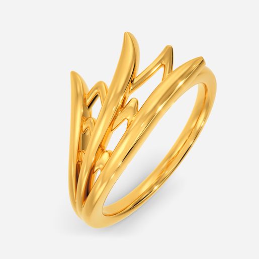 Herb Garden Gold Rings