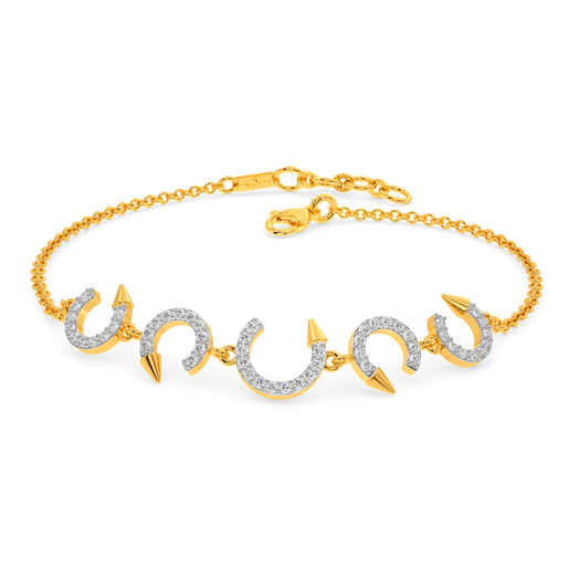 Radical Swirl Diamond Bracelets