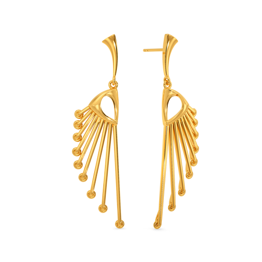 Knot It Up Gold Earrings