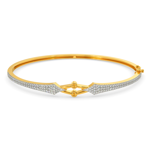 Knot Tied Diamond Bangles