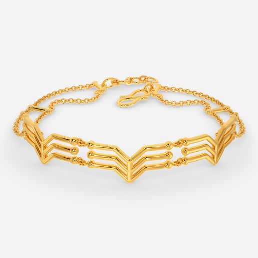 Deciphered Code Gold Bracelets