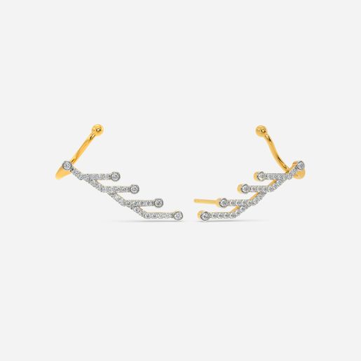 Stellar Cyber Diamond Earrings