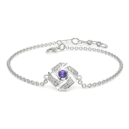 Violet Wonder Diamond Bracelets