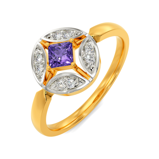 Beguiling Violet Diamond Rings