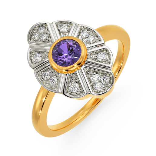 Lady Violet Diamond Rings
