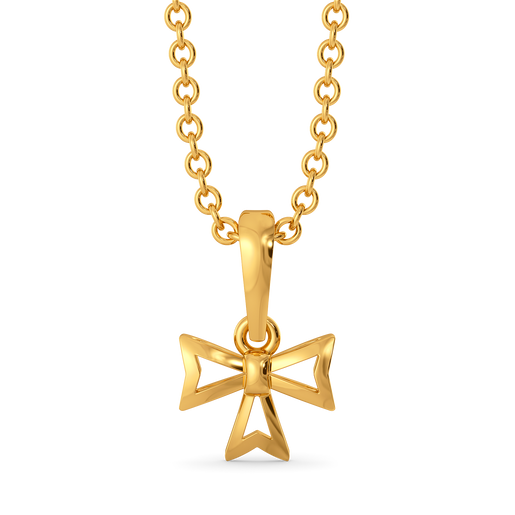 Ribbon Royale Gold Pendants