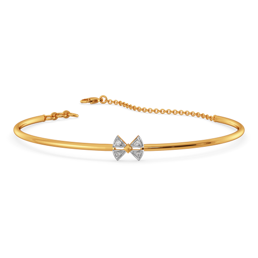 Lustre Knot Diamond Bangles
